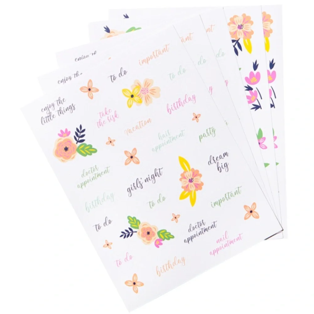 Steel Mill and Company Floral Undated Daily Planner